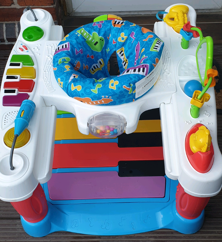 step and play piano walker